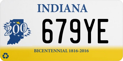 IN license plate 679YE