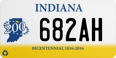 IN license plate 682AH