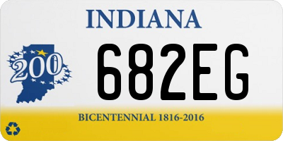 IN license plate 682EG