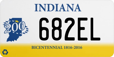IN license plate 682EL