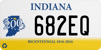 IN license plate 682EQ