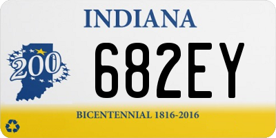 IN license plate 682EY