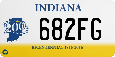 IN license plate 682FG