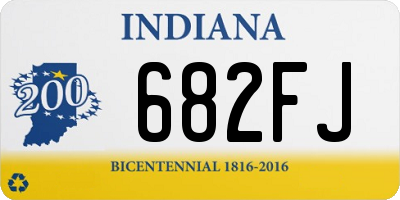 IN license plate 682FJ