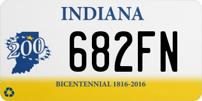 IN license plate 682FN