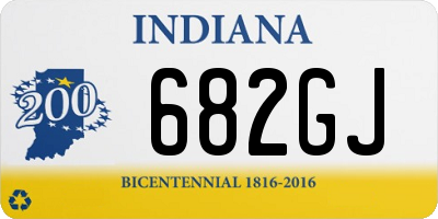 IN license plate 682GJ