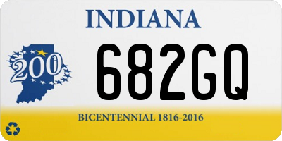 IN license plate 682GQ