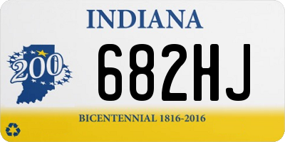 IN license plate 682HJ