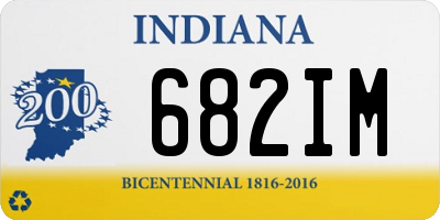 IN license plate 682IM