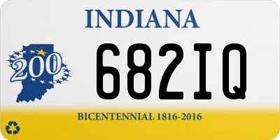 IN license plate 682IQ