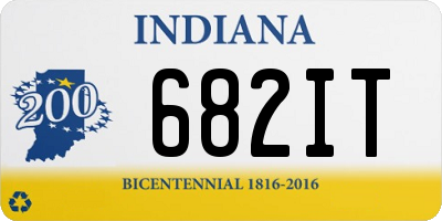 IN license plate 682IT