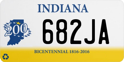 IN license plate 682JA