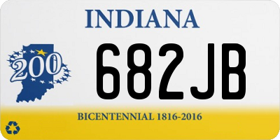 IN license plate 682JB