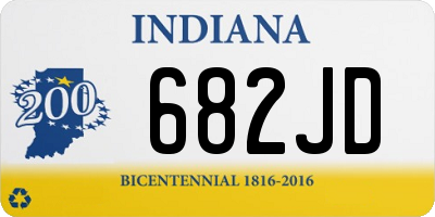 IN license plate 682JD