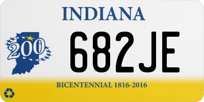 IN license plate 682JE