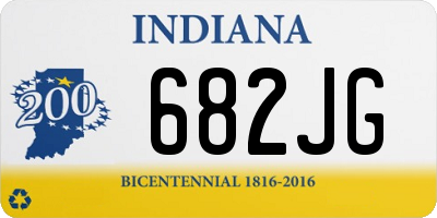 IN license plate 682JG