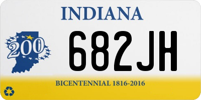 IN license plate 682JH