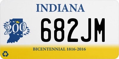 IN license plate 682JM