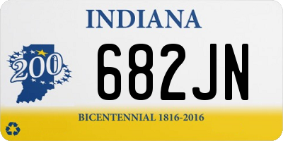 IN license plate 682JN