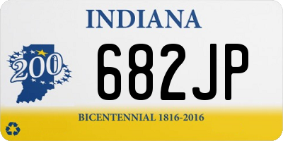 IN license plate 682JP