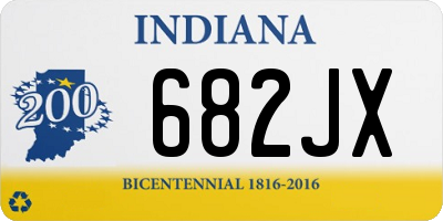 IN license plate 682JX