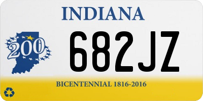 IN license plate 682JZ