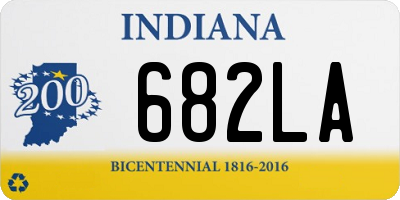 IN license plate 682LA