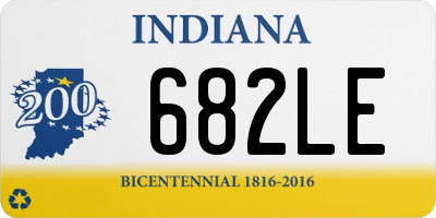 IN license plate 682LE