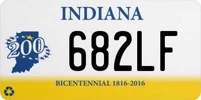 IN license plate 682LF