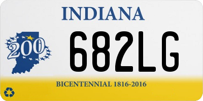 IN license plate 682LG