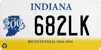 IN license plate 682LK