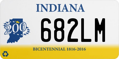 IN license plate 682LM