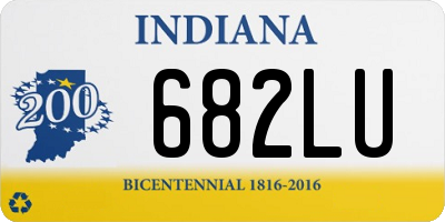 IN license plate 682LU