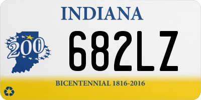 IN license plate 682LZ