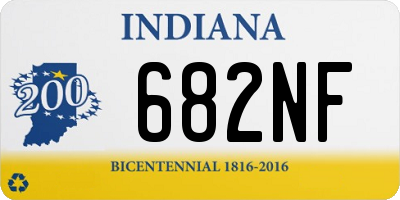 IN license plate 682NF