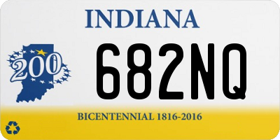 IN license plate 682NQ