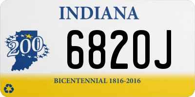 IN license plate 682OJ