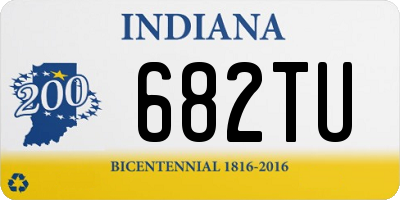 IN license plate 682TU