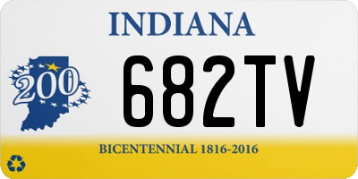 IN license plate 682TV