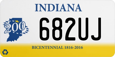 IN license plate 682UJ