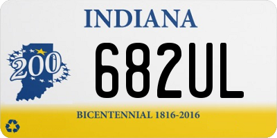 IN license plate 682UL