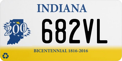 IN license plate 682VL