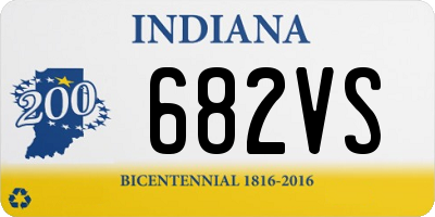 IN license plate 682VS