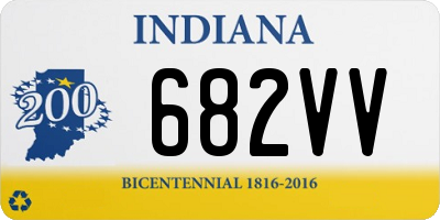 IN license plate 682VV
