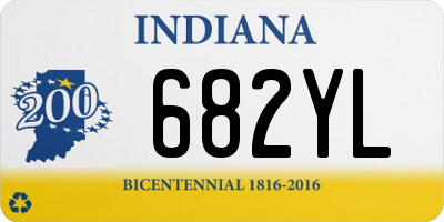 IN license plate 682YL