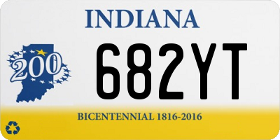 IN license plate 682YT