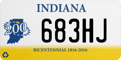 IN license plate 683HJ