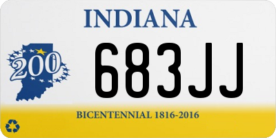 IN license plate 683JJ