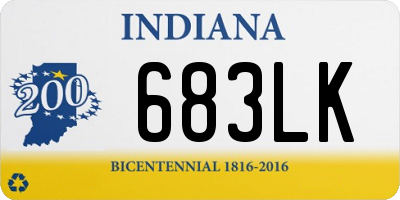 IN license plate 683LK