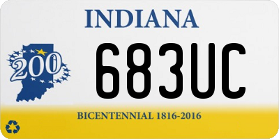 IN license plate 683UC